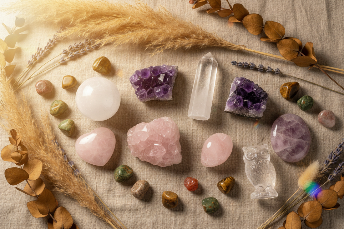 Crystal Tower, Sphere, or Tumbled Stone? How Crystal Shape Changes the Energy