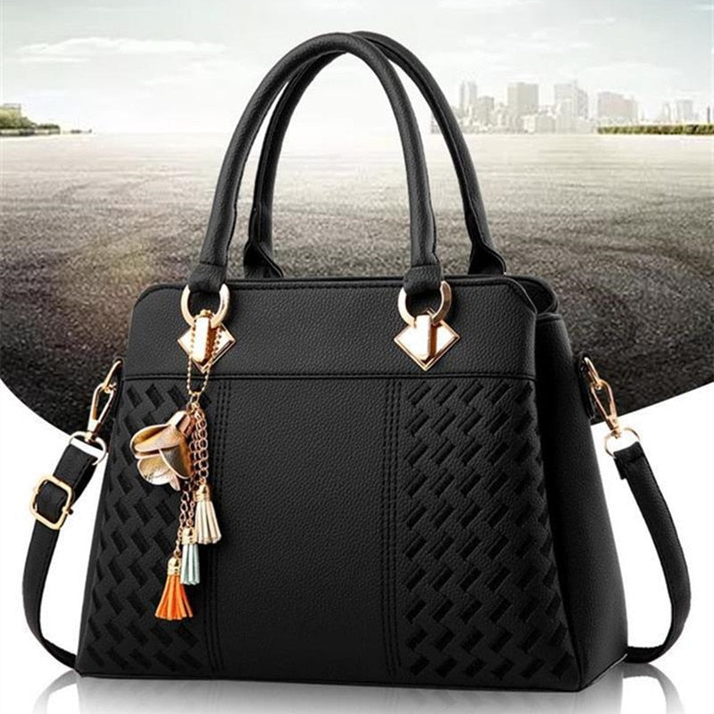 LKEEP Famous Designer Brand Bags Women Leather Handbags Luxury Ladies Hand Bags Purse Fashion Shoulder Bags