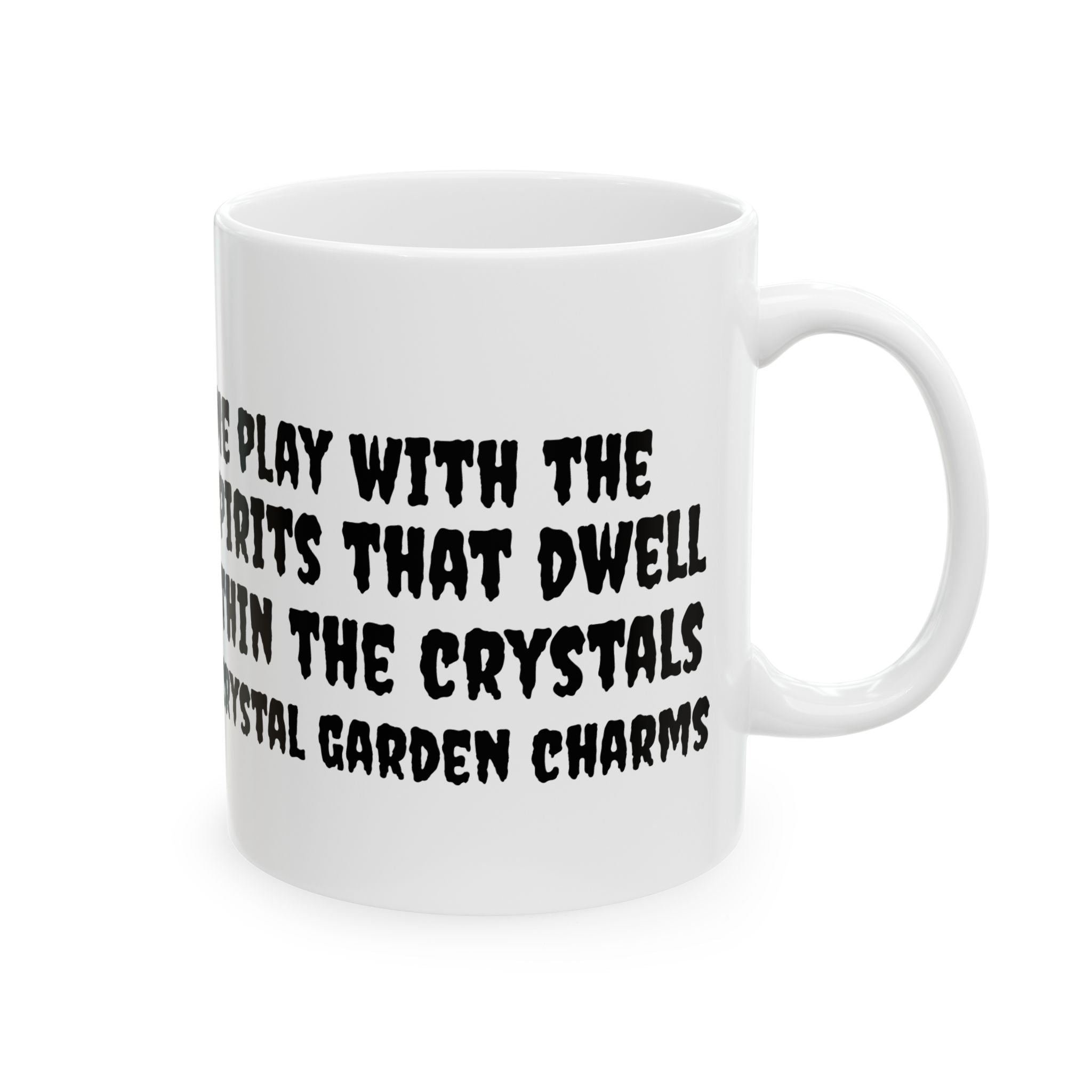 Halloween Haunted Spirits Ceramic Mug — “Come Play With The Spirits” 11oz/15oz