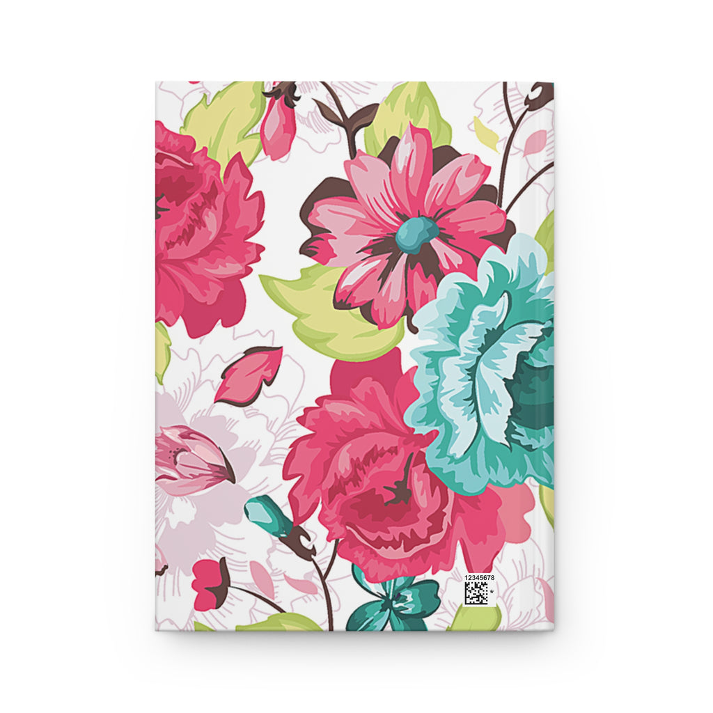 Colorful Floral Hardcover Journal