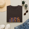 Momster Spooky Season T-Shirt — Purple & Orange Bat Graphic Tee