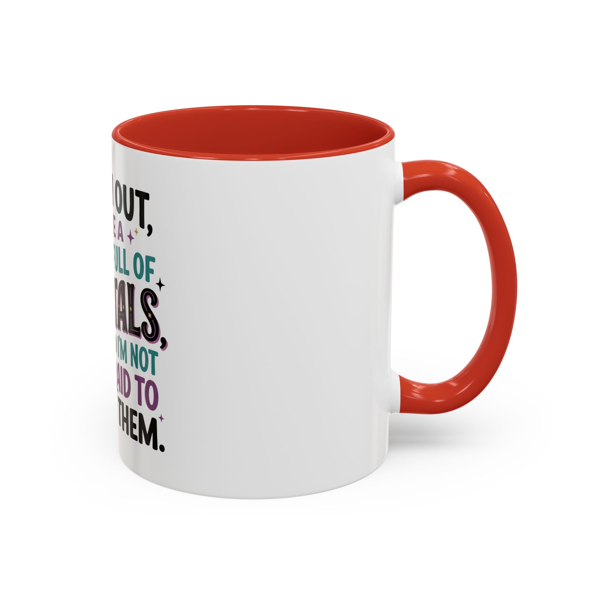 Crystal Lover Coffee Mug - "Watch Out, I Have a Pocket Full of Crystals" Accent Mug