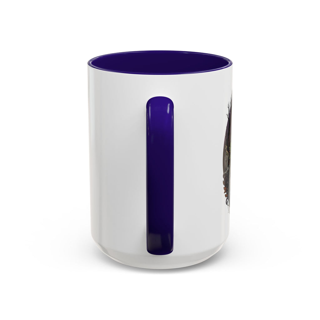 Halloween Graveyard Mug — Ghosts, Mummies, Goblins & Jack-O-Lanterns Spooky Night Scene