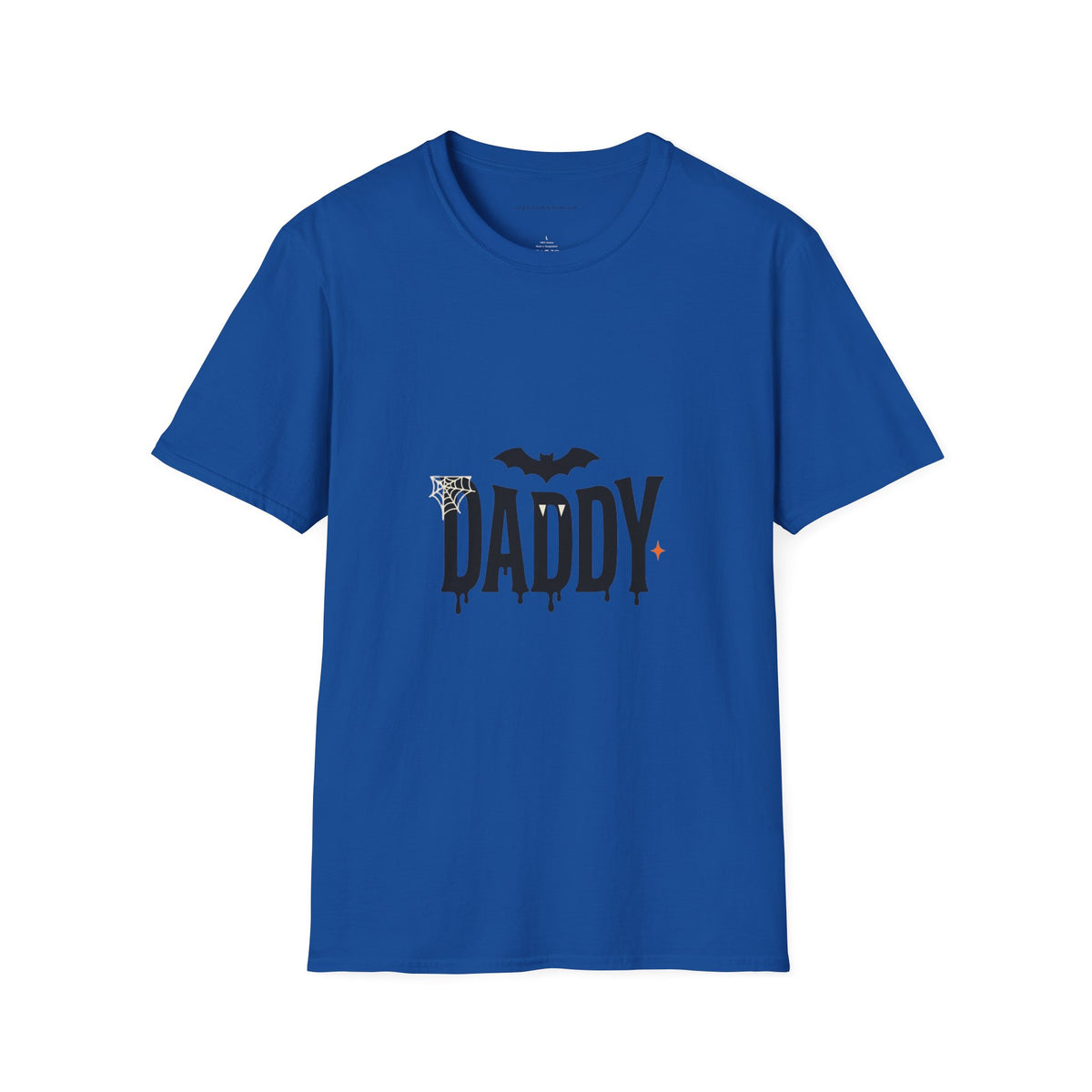 Daddy Halloween T-Shirt — Spooky Bat & Dripping Lettering Tee
