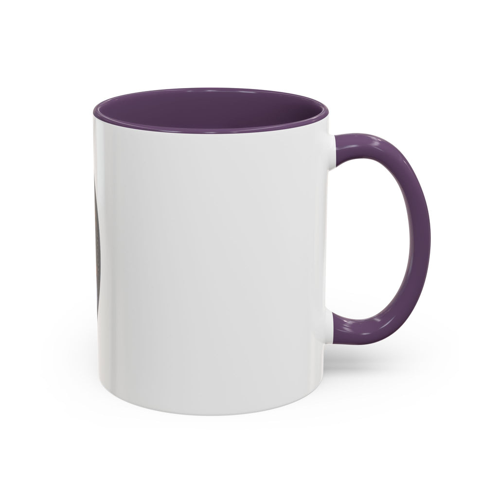 Wolf Moon Accent Coffee Mug — Gothic Night Forest Design with Ghost