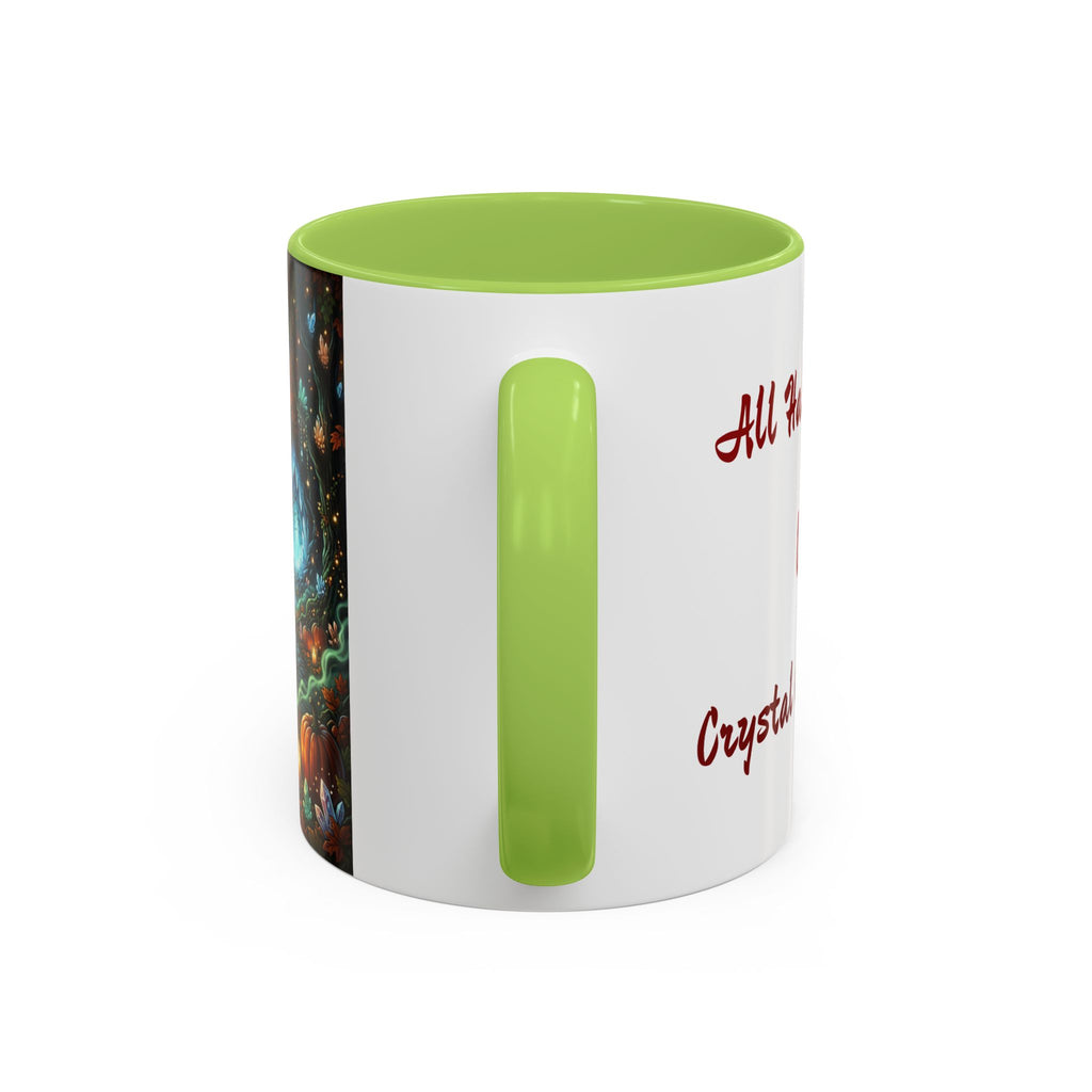 Magic Forest Pumpkin Moon Coffee Mug — Enchanted Fall Accent Mug (11/15oz)