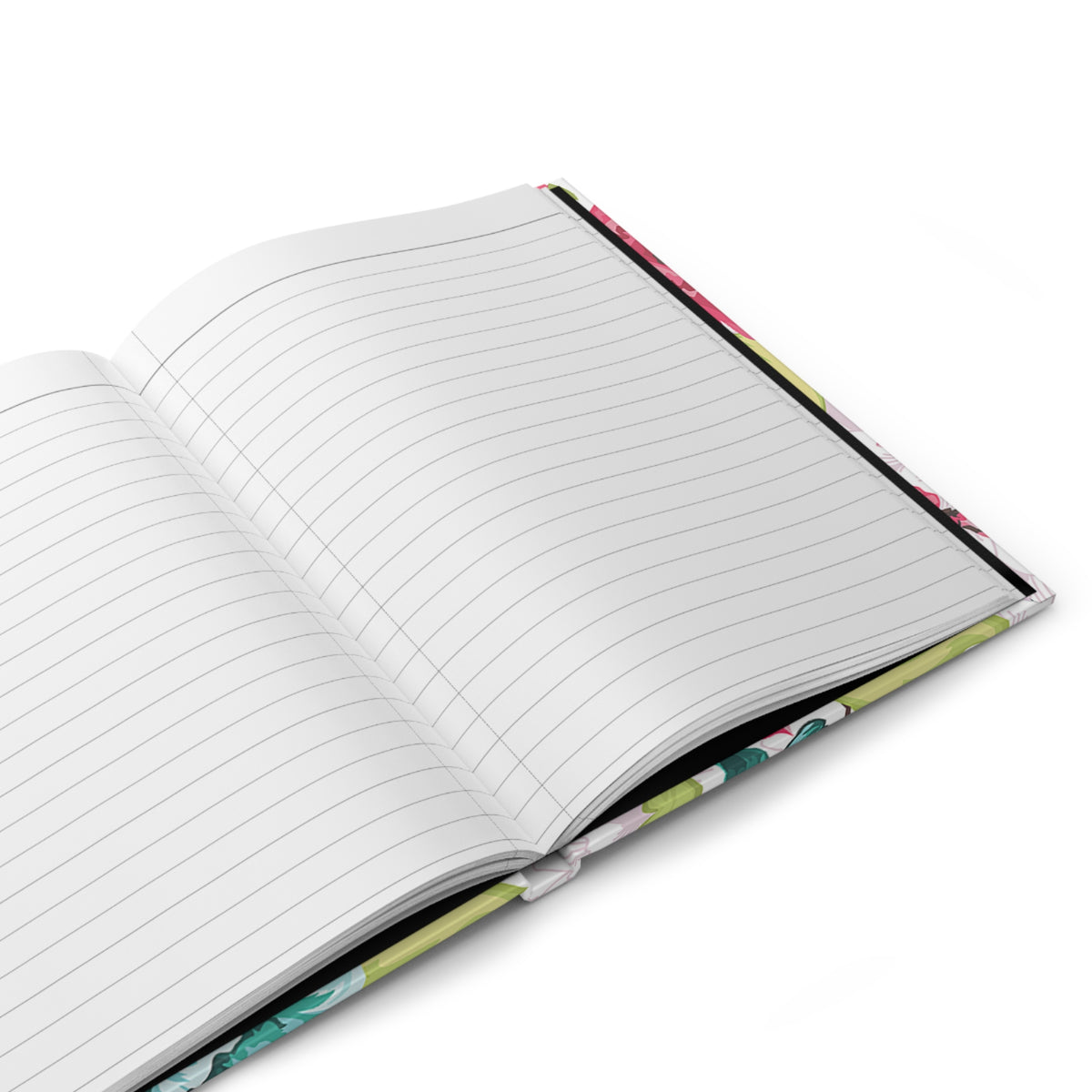 Colorful Floral Hardcover Journal