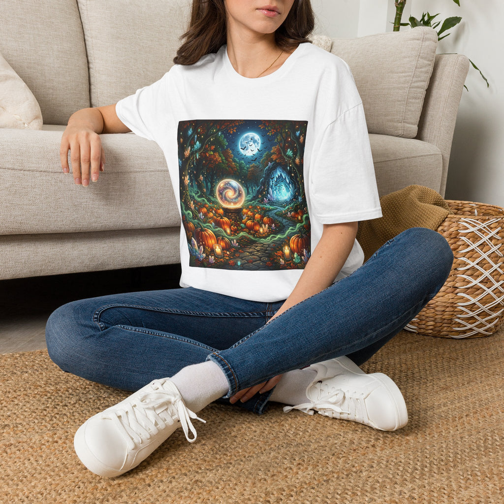 Mystic Moonlight Forest T-Shirt