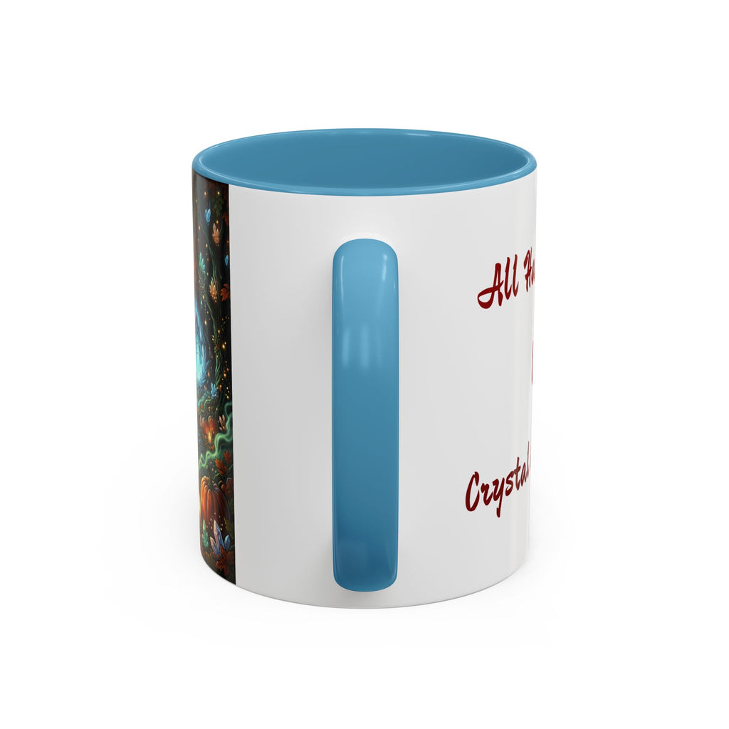 Magic Forest Pumpkin Moon Coffee Mug — Enchanted Fall Accent Mug (11/15oz)
