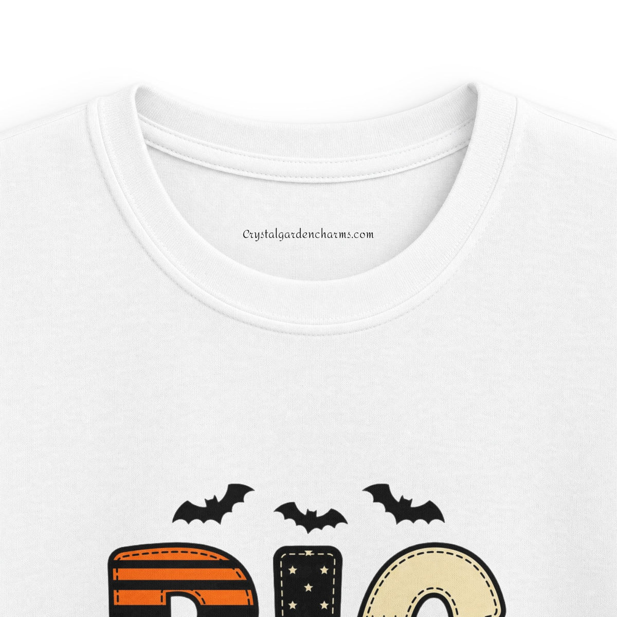 Big Bro Kids Halloween T-Shirt — Bats & Spooky Colors Graphic Tee