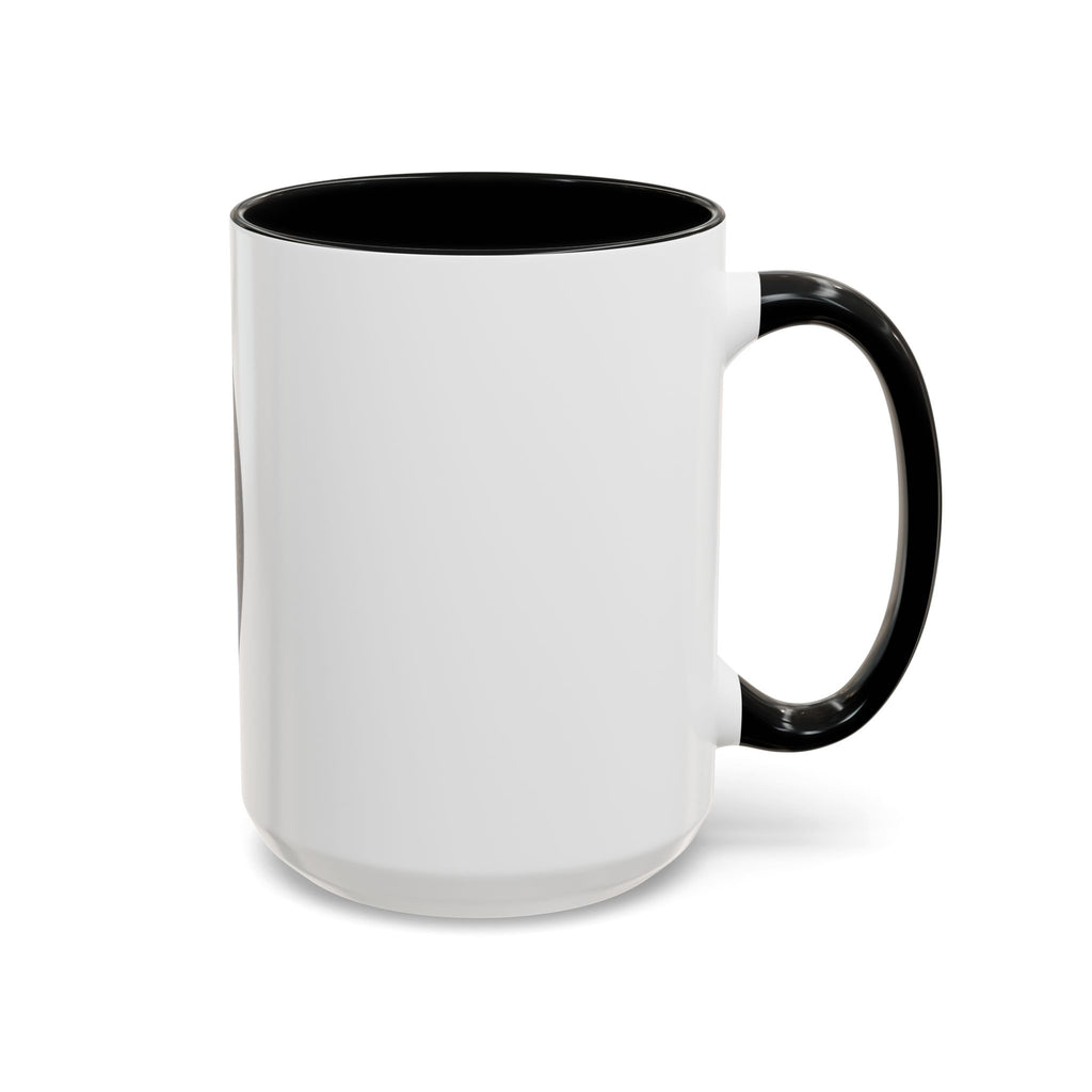Wolf Moon Accent Coffee Mug — Gothic Night Forest Design with Ghost