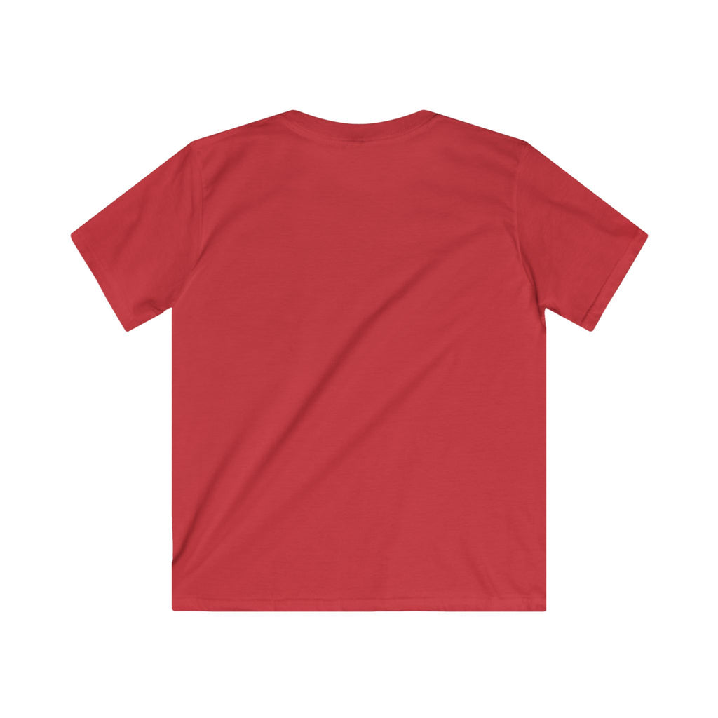 Little Sis Kids Halloween T-Shirt — Candy Corn Colors, Orange Bow & Spiderwebs Tee