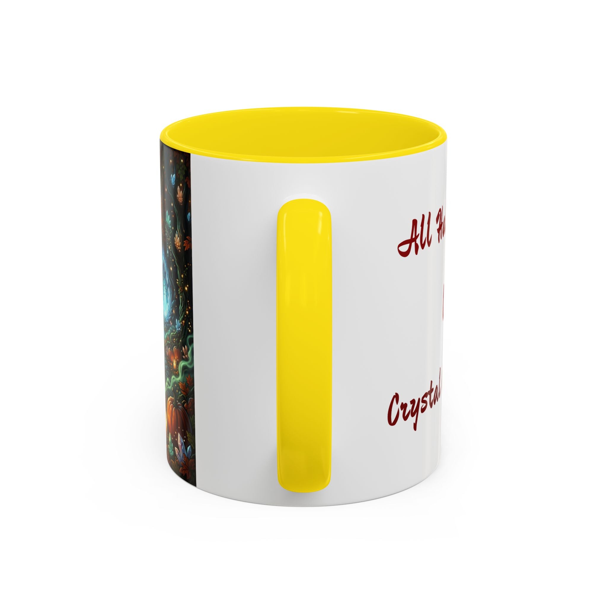 Magic Forest Pumpkin Moon Coffee Mug — Enchanted Fall Accent Mug (11/15oz)