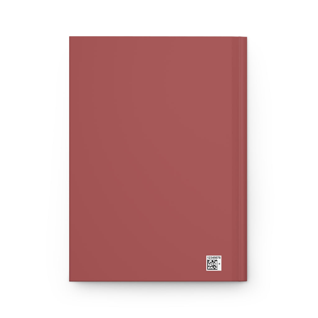 Spooky Ghost Autumn Reading Hardcover Journal