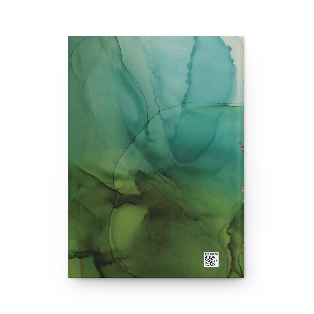 You Are Stronger Than Your Anxious Thoughts Floral Hardcover Journal