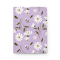Lavender Daisy Floral Hardcover Journal