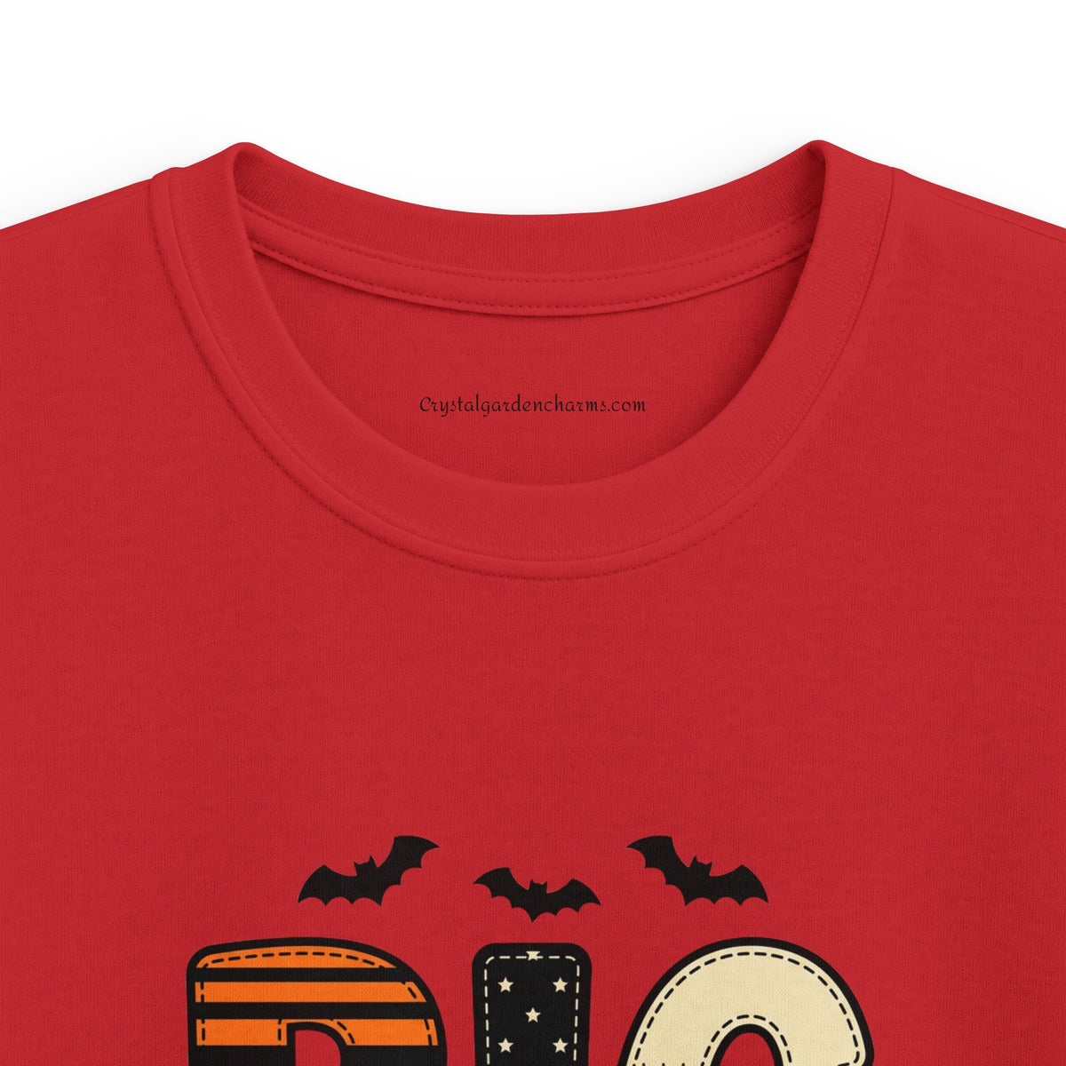 Big Bro Kids Halloween T-Shirt — Bats & Spooky Colors Graphic Tee