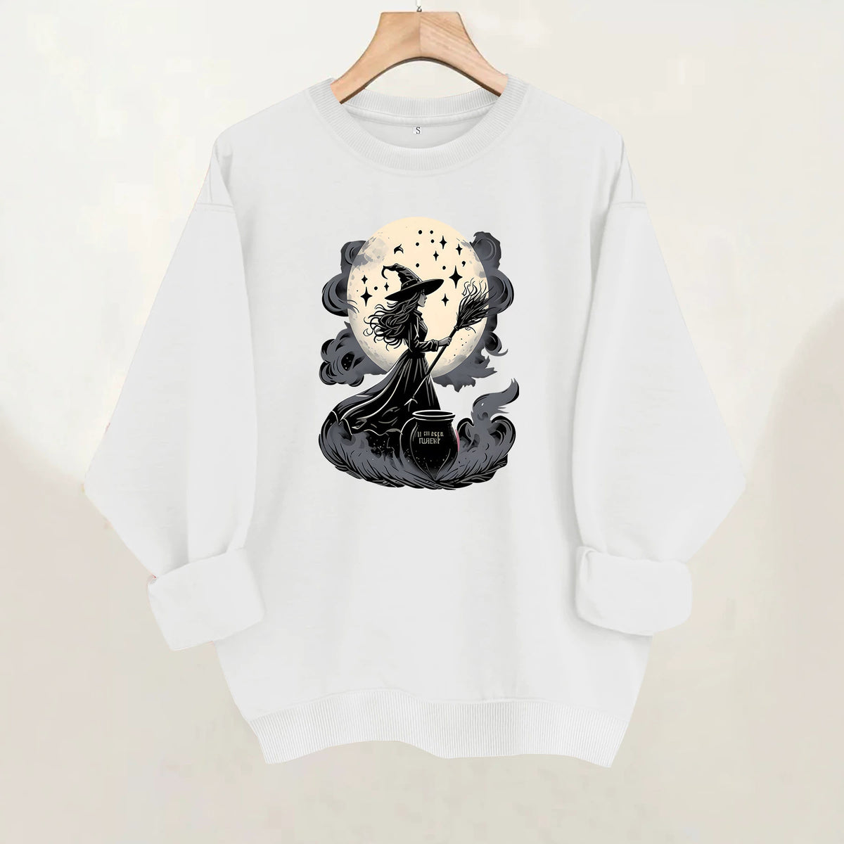 Moonlit Witch & Cauldron Sweatshirt
