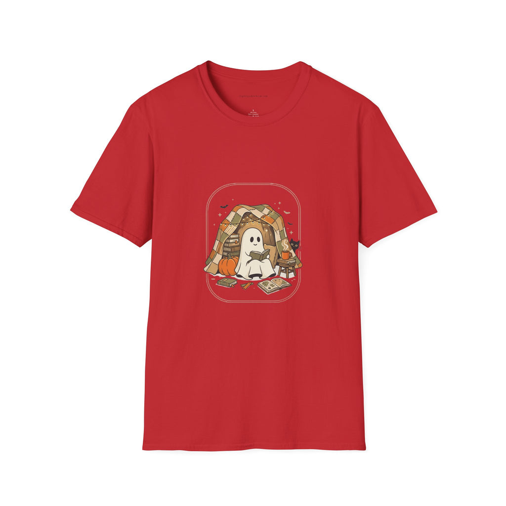 Ghost & Cat Cozy Camp T-Shirt