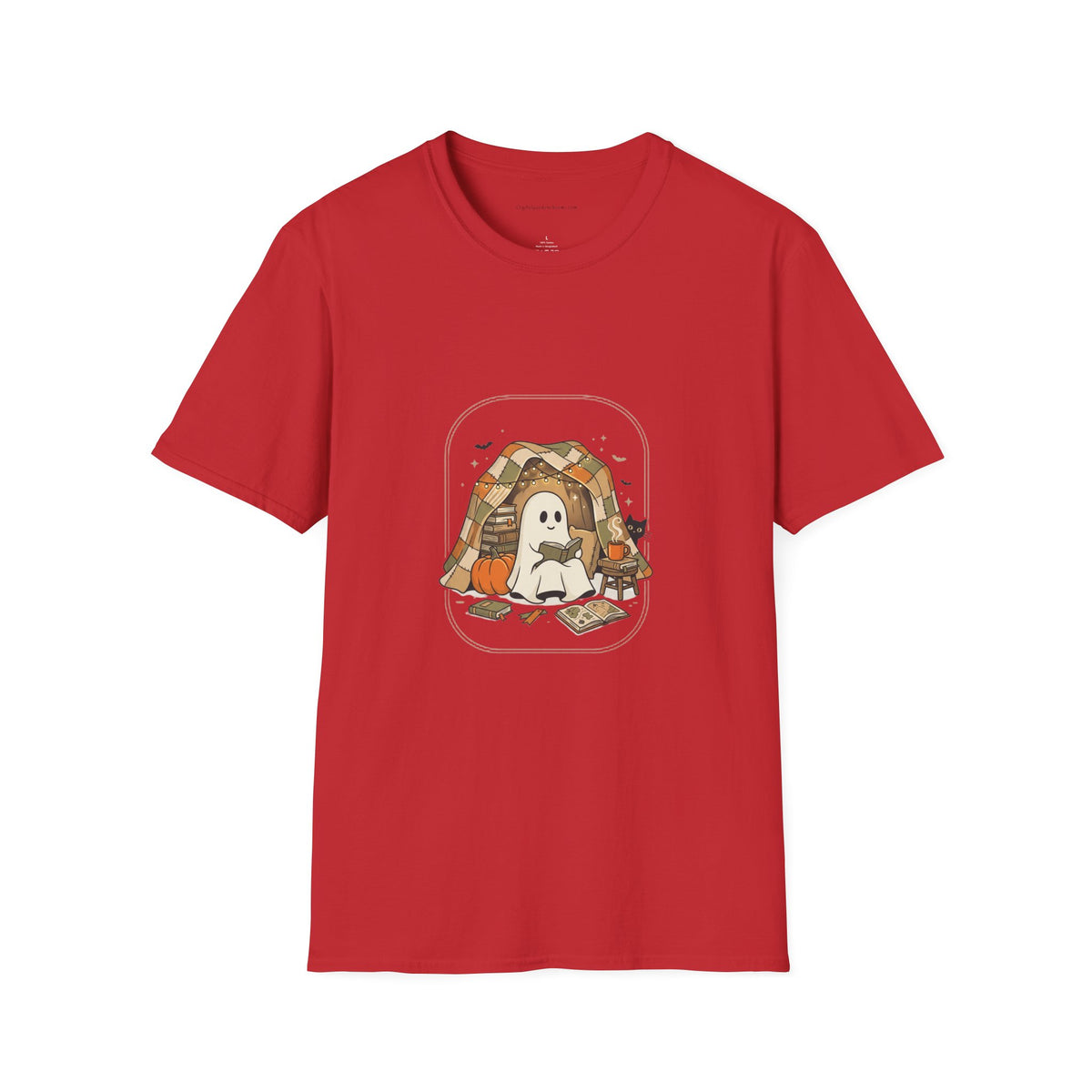 Ghost & Cat Cozy Camp T-Shirt