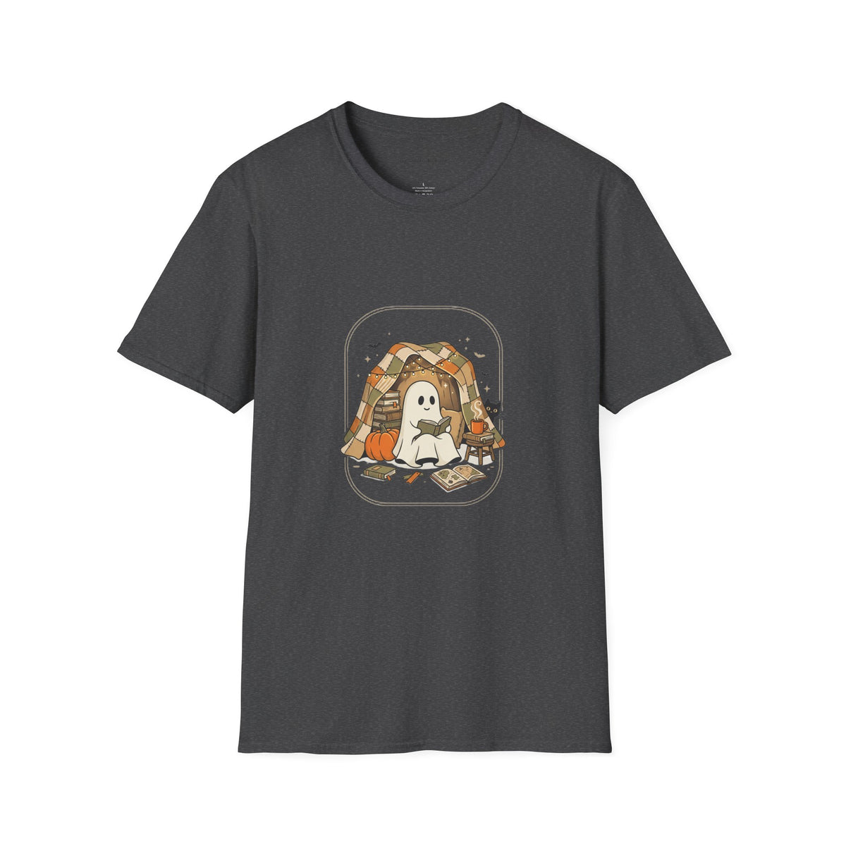 Ghost & Cat Cozy Camp T-Shirt