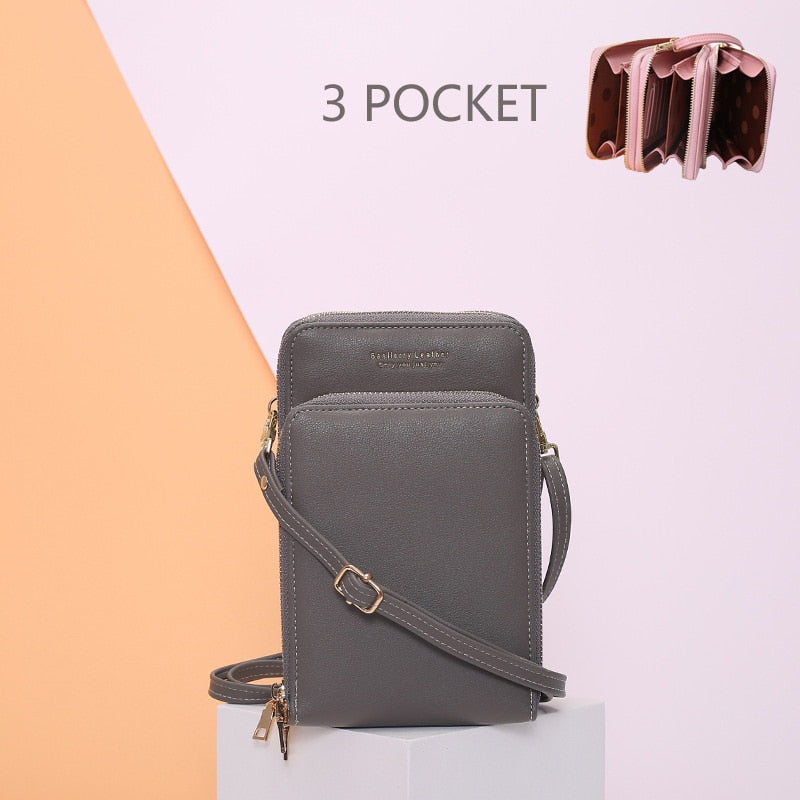 Mini Messenger Bag | 2- or 3-Pocket Styles