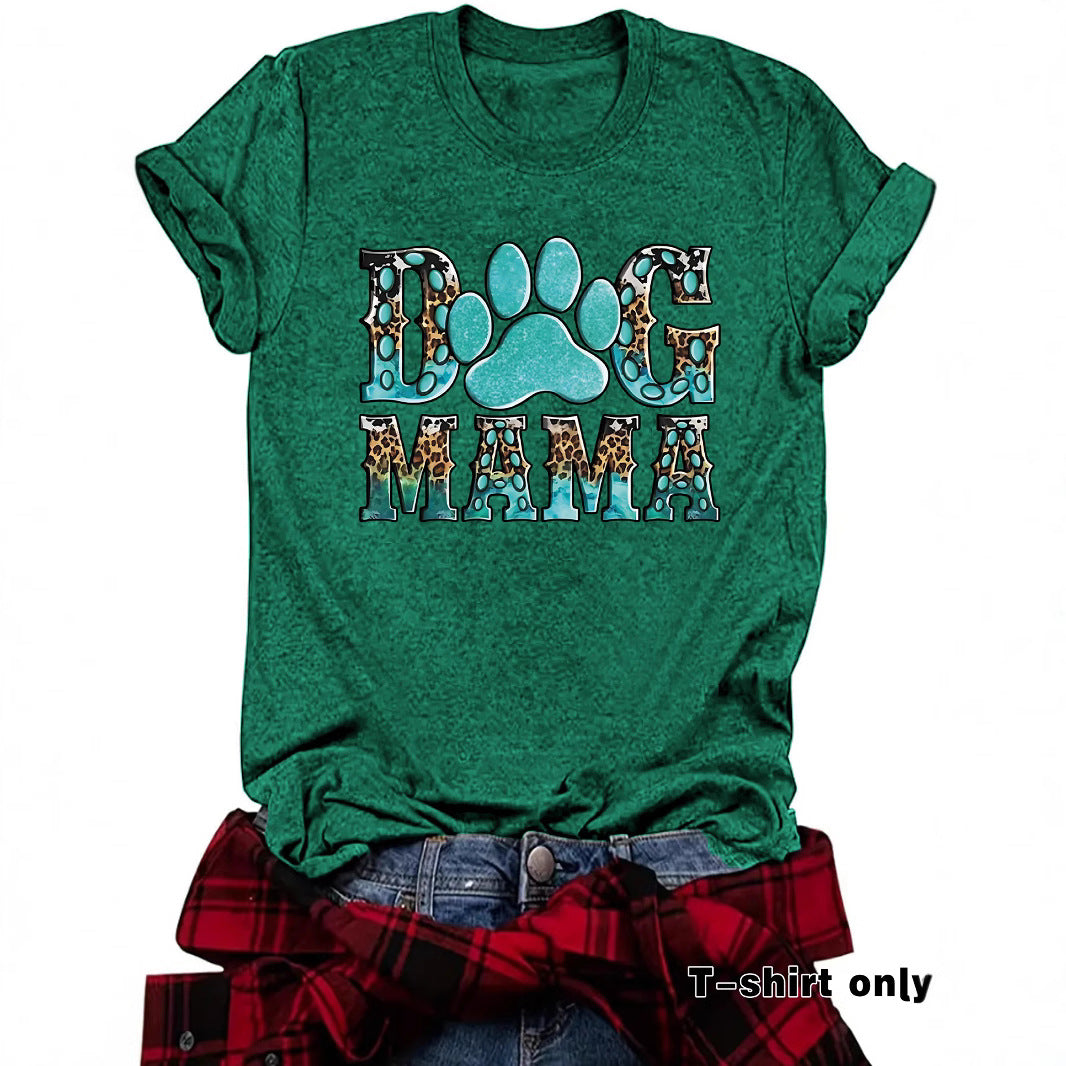 Mama Outer Dog MAMA Printed T-shirt
