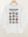 Gilmore Girls Coffee Mug Print Sweatshirt