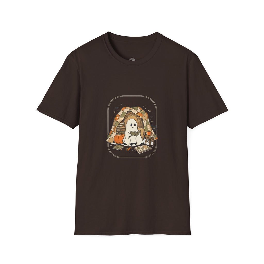 Ghost & Cat Cozy Camp T-Shirt