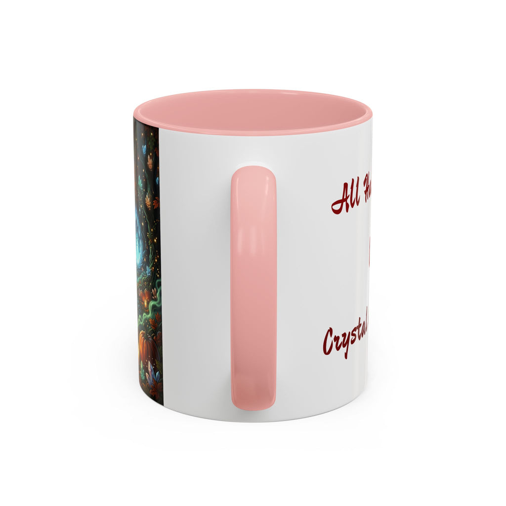 Magic Forest Pumpkin Moon Coffee Mug — Enchanted Fall Accent Mug (11/15oz)