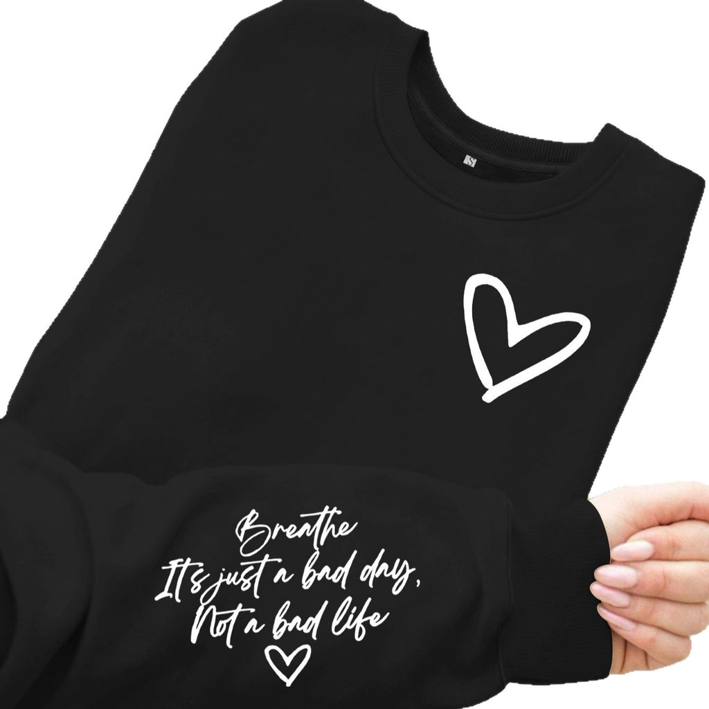 Women's Printed Lantern Sleeve Sweatshirt