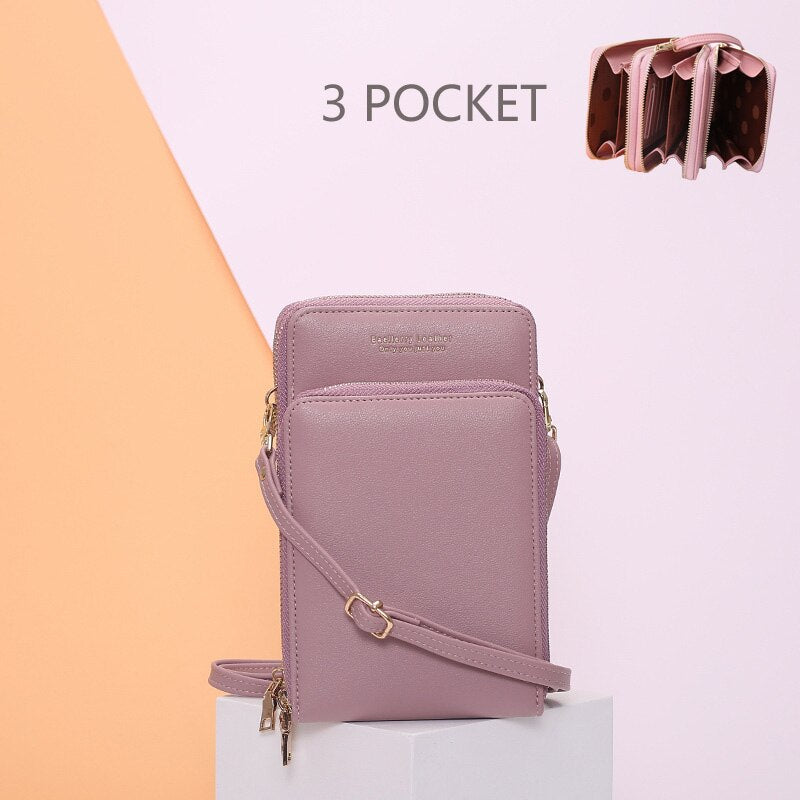Mini Messenger Bag | 2- or 3-Pocket Styles