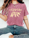 MAMA letter printed top for women