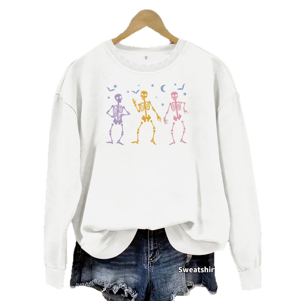 Colorful Dancing Skeletons Sweatshirt