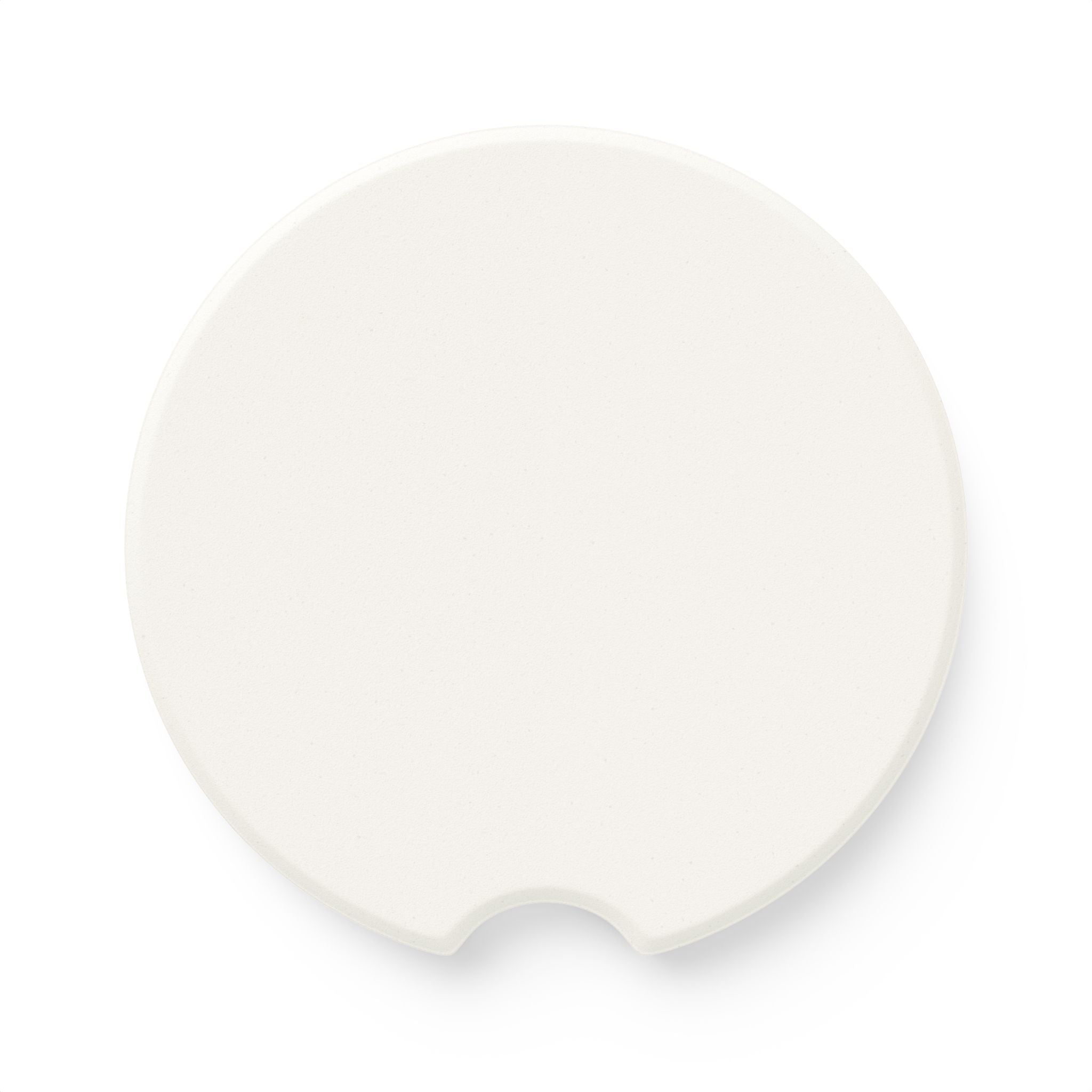 Pumpkin Pattern Soapstone Car Coaster — Fall Pumpkin Car Coaster