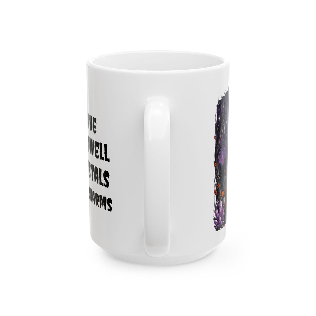 Halloween Haunted Spirits Ceramic Mug — “Come Play With The Spirits” 11oz/15oz