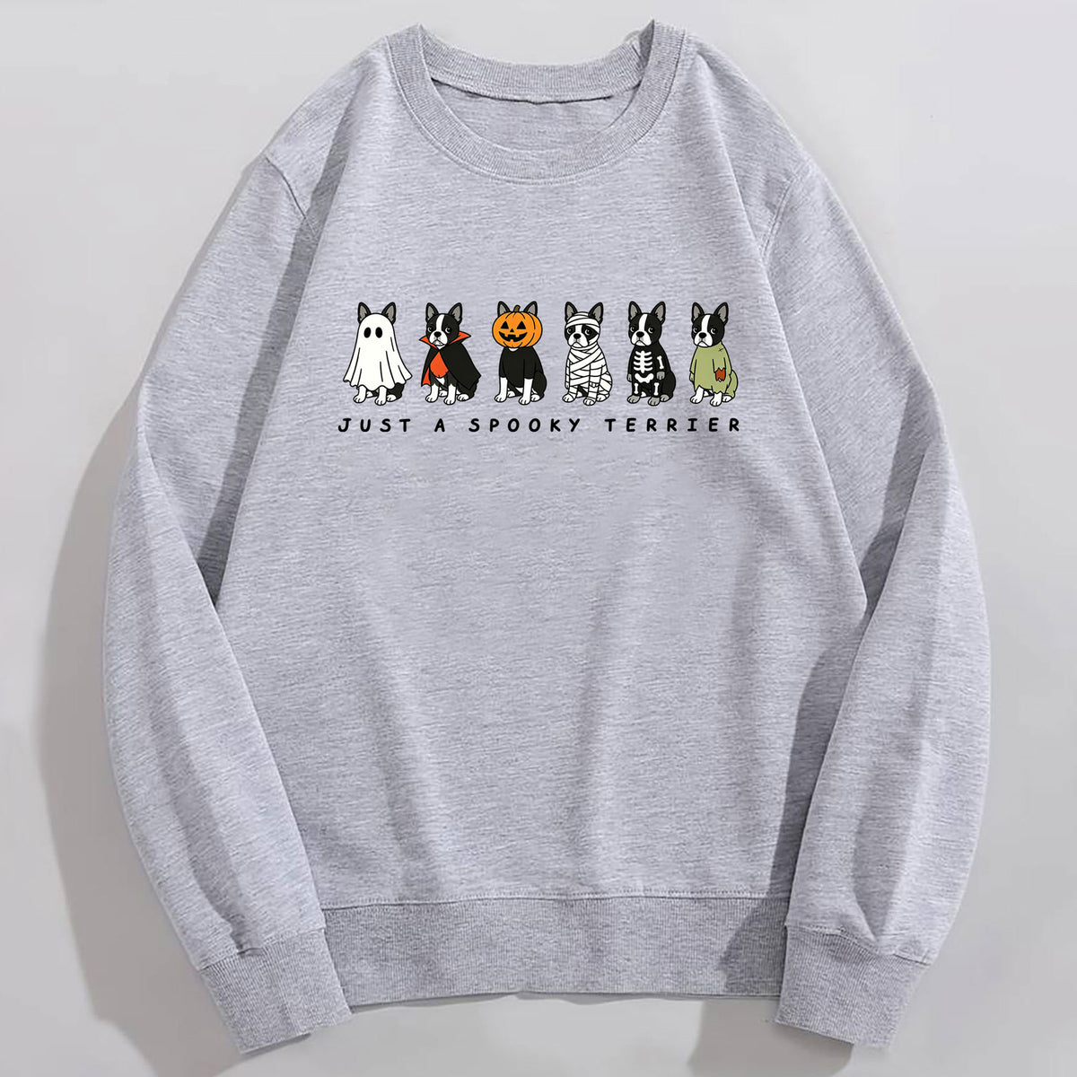 Just a Spooky Terrier Sweatshirt