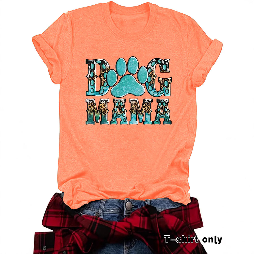 Mama Outer Dog MAMA Printed T-shirt