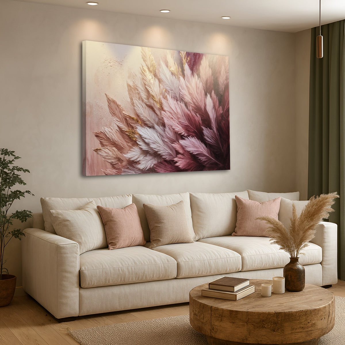 Feather Symphony Wall Art