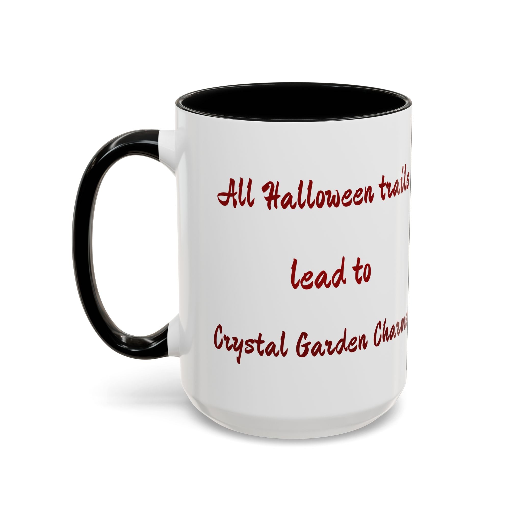 Magic Forest Pumpkin Moon Coffee Mug — Enchanted Fall Accent Mug (11/15oz)
