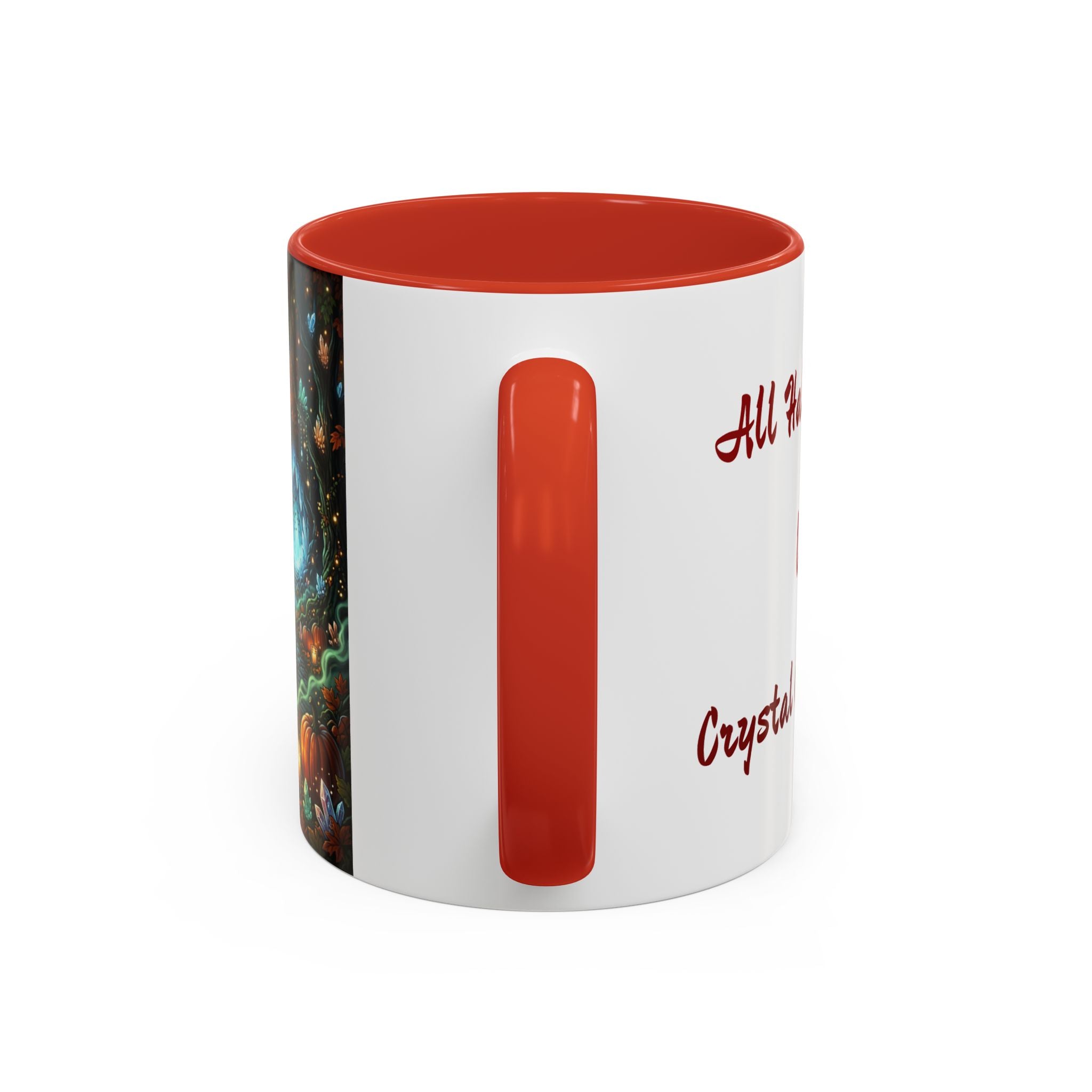Magic Forest Pumpkin Moon Coffee Mug — Enchanted Fall Accent Mug (11/15oz)