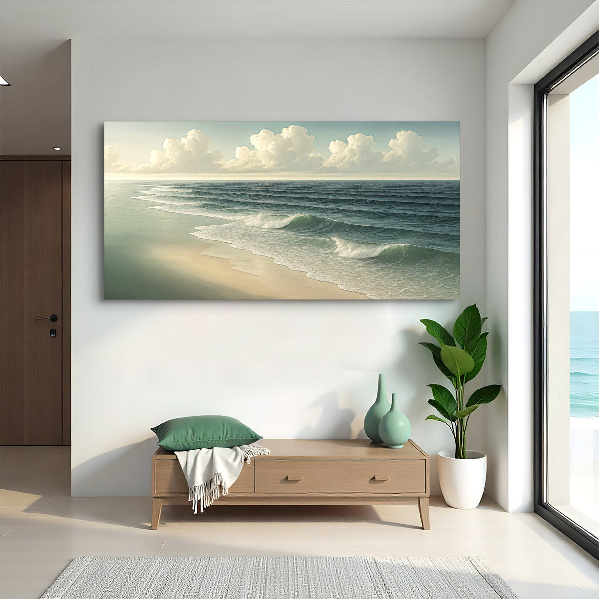 Beach Shoreline Coastal Wall Art VI