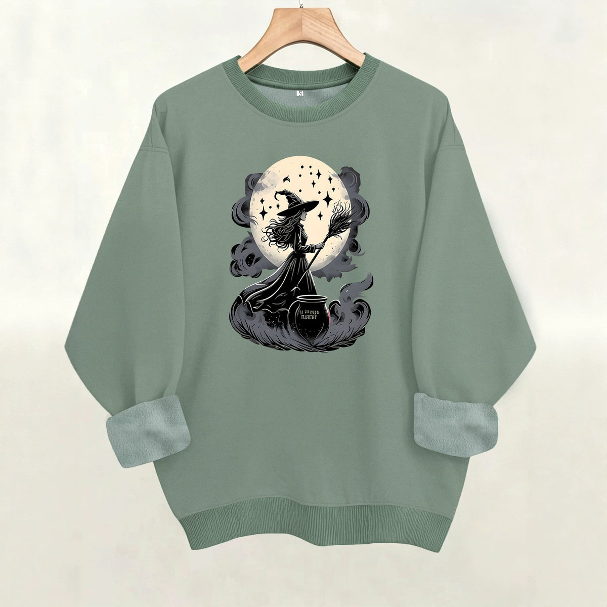 Moonlit Witch & Cauldron Sweatshirt