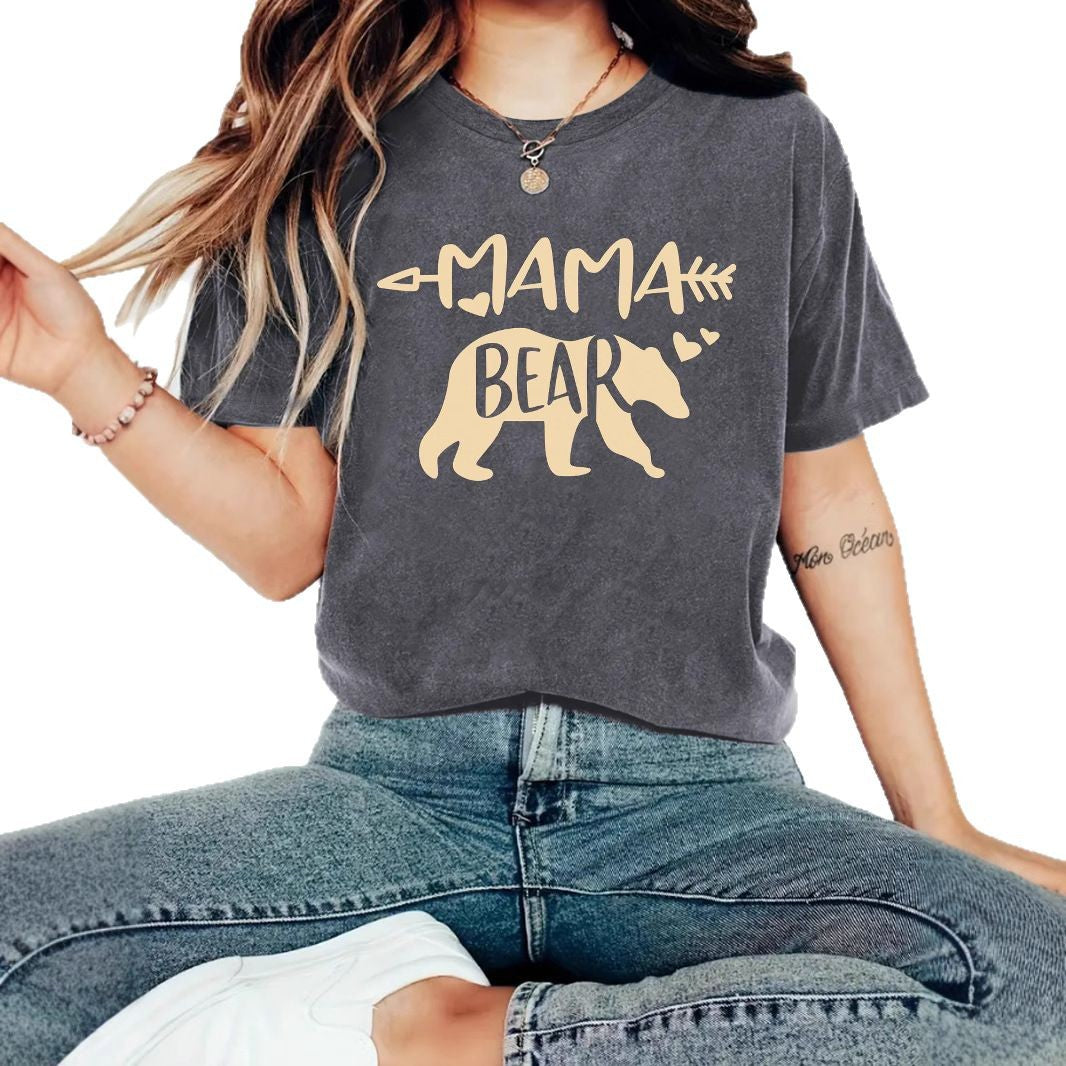 MAMA letter printed top for women