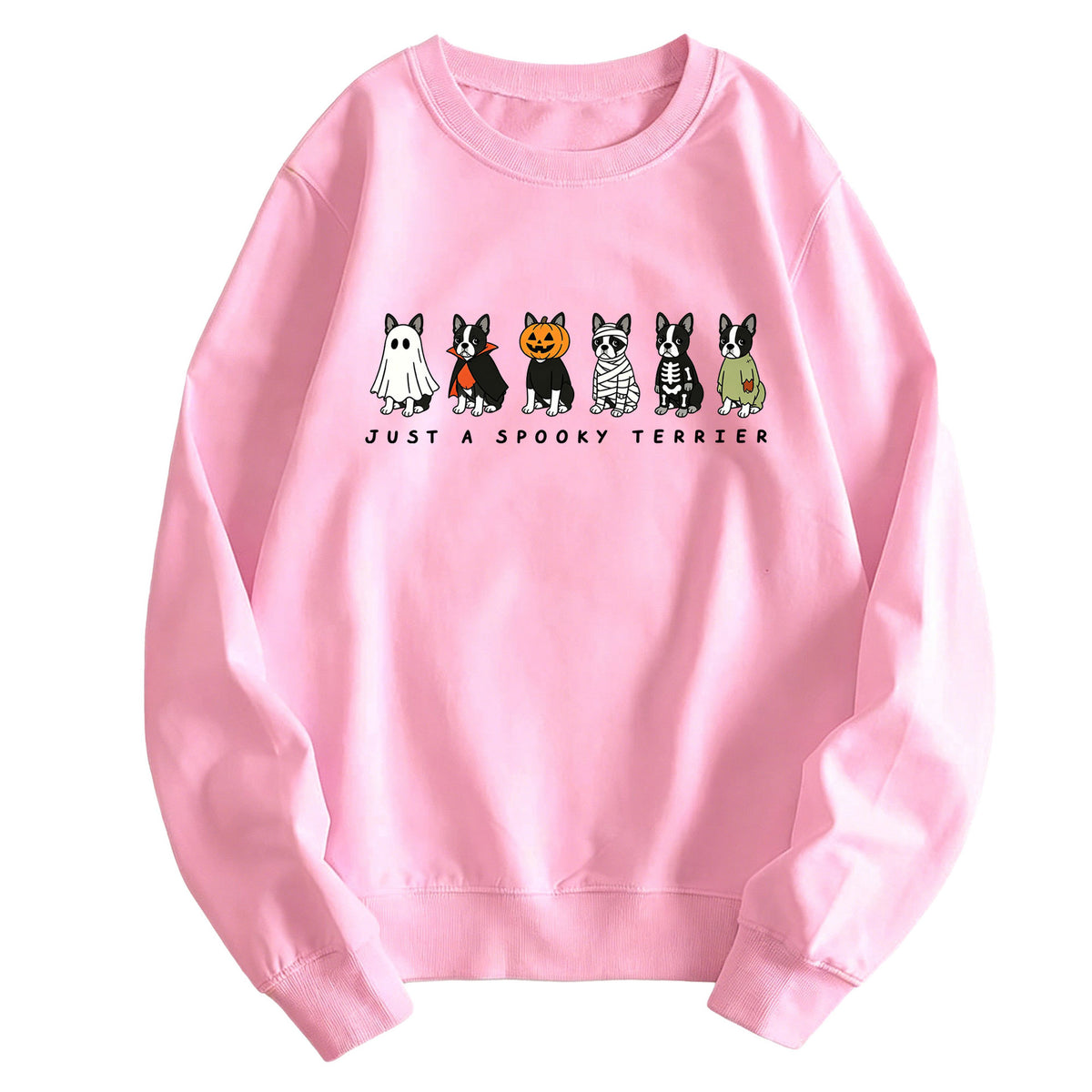 Just a Spooky Terrier Sweatshirt