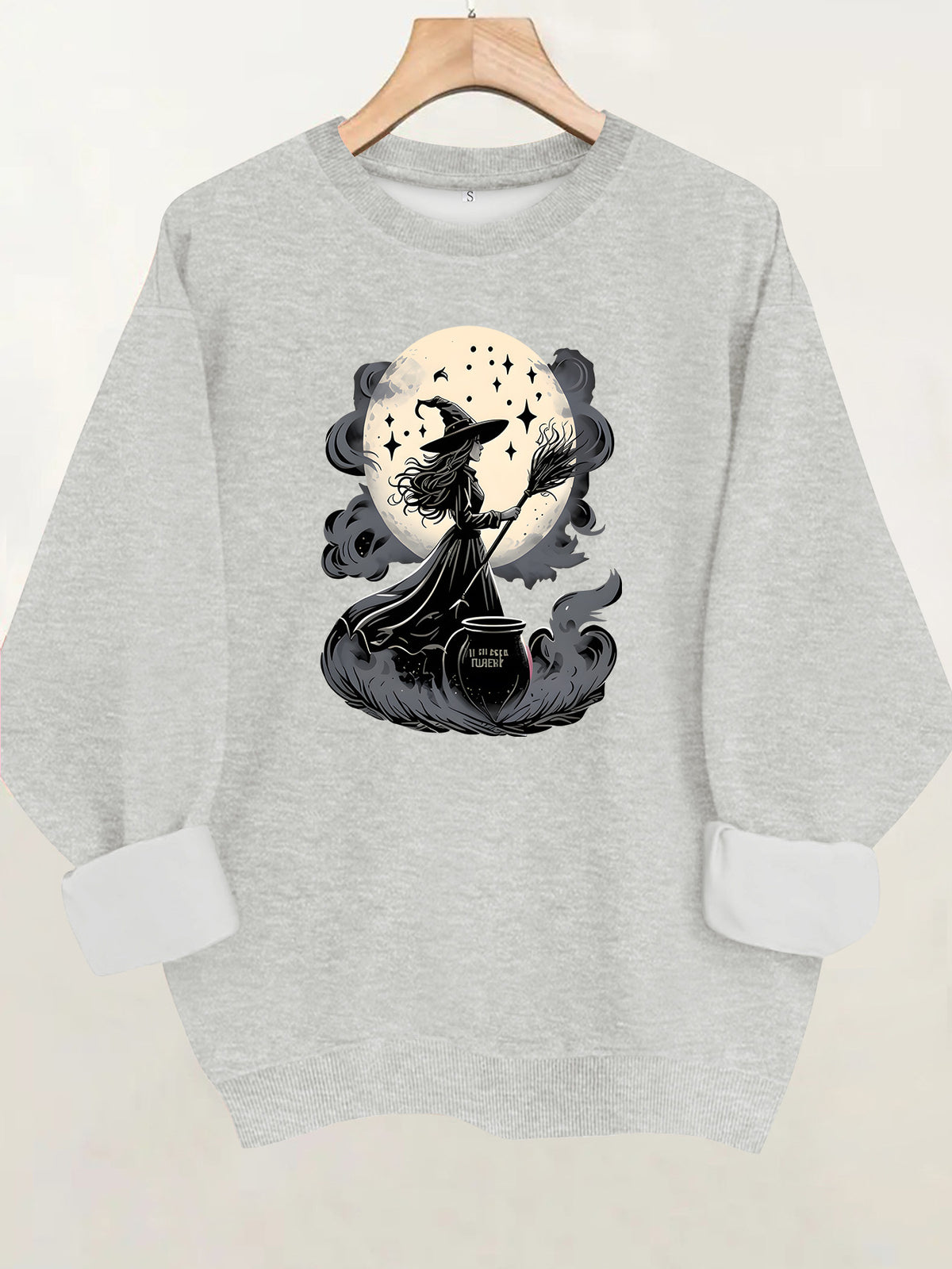 Moonlit Witch & Cauldron Sweatshirt