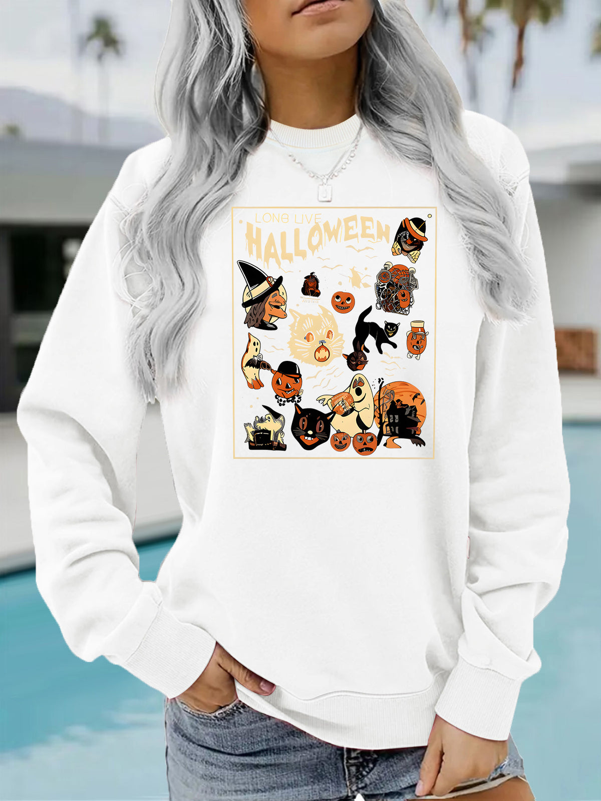 Long Live Halloween Long Sleeve Shirt