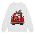 Christmas Reindeer Red Truck Sweatshirt