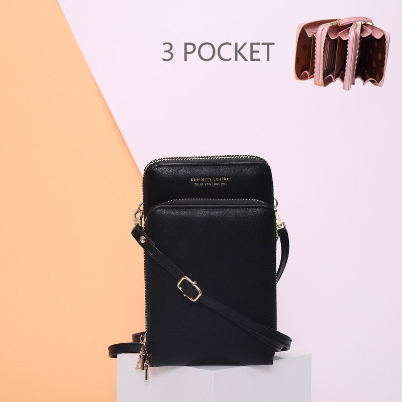 Mini Messenger Bag | 2- or 3-Pocket Styles