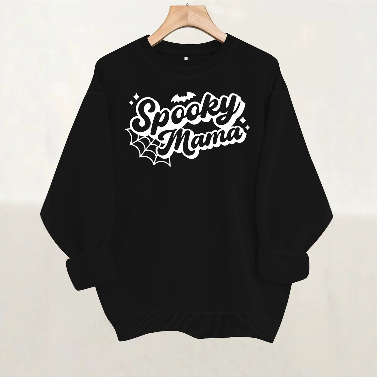 Spooky Mama Printed Sweatshirt